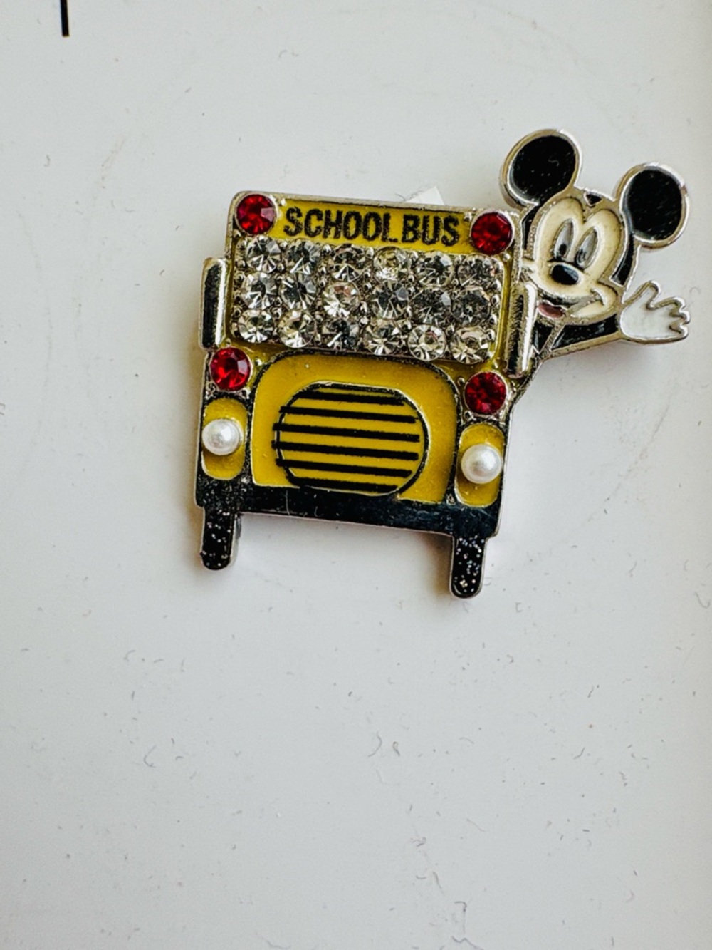 Disney Baublebar Mickey School Bus Stud Earrings - Yellow, Black & Red New - Picture 5 of 7